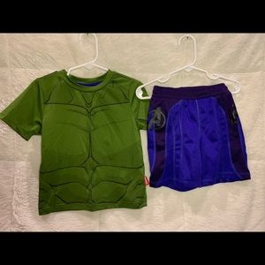 Disney Hulk Athletic Wear Marvel 2T